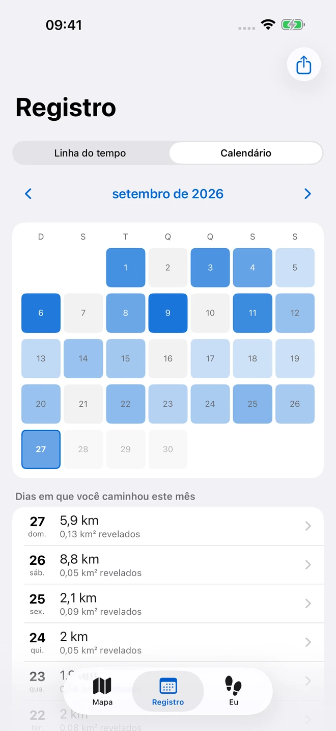 Uma pequena marca para cada dia